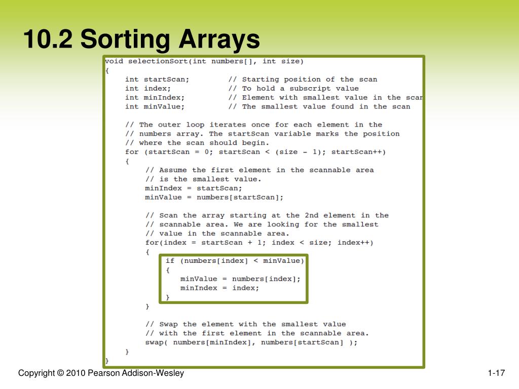 PPT Chapter 10 Arrays and Tile Mapping PowerPoint Presentation, free