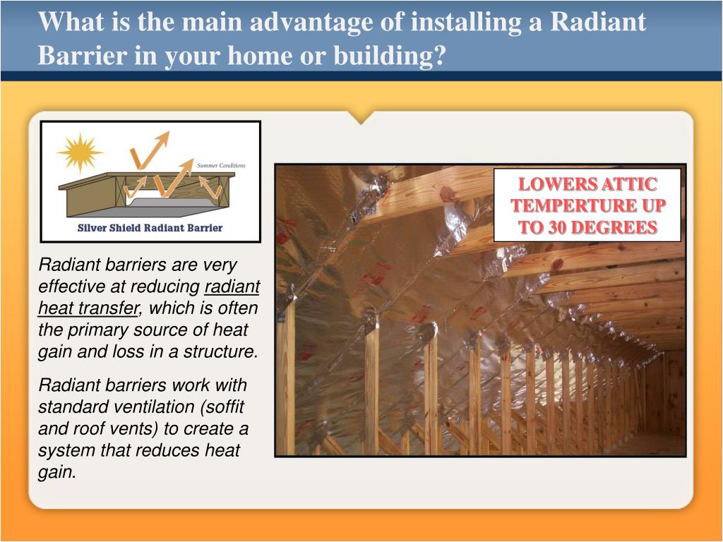 PPT Radiant Barrier PowerPoint Presentation, free download ID5317844