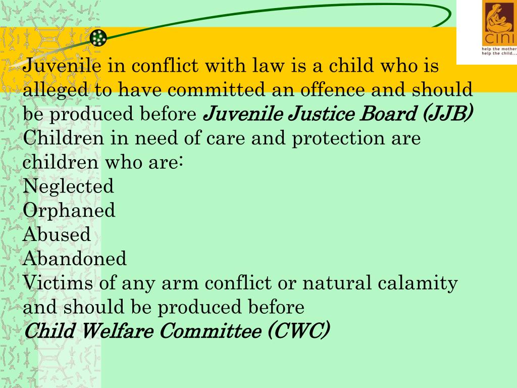 PPT The Juvenile Justice (Care and Protection of Children) Amendment