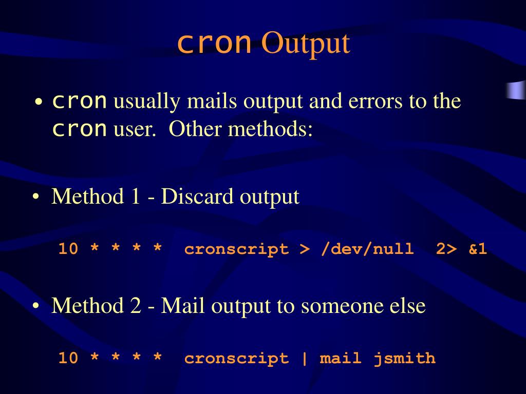 PPT More Unix Utilities ( find, diff/cmp, at/crontab, tr ) PowerPoint