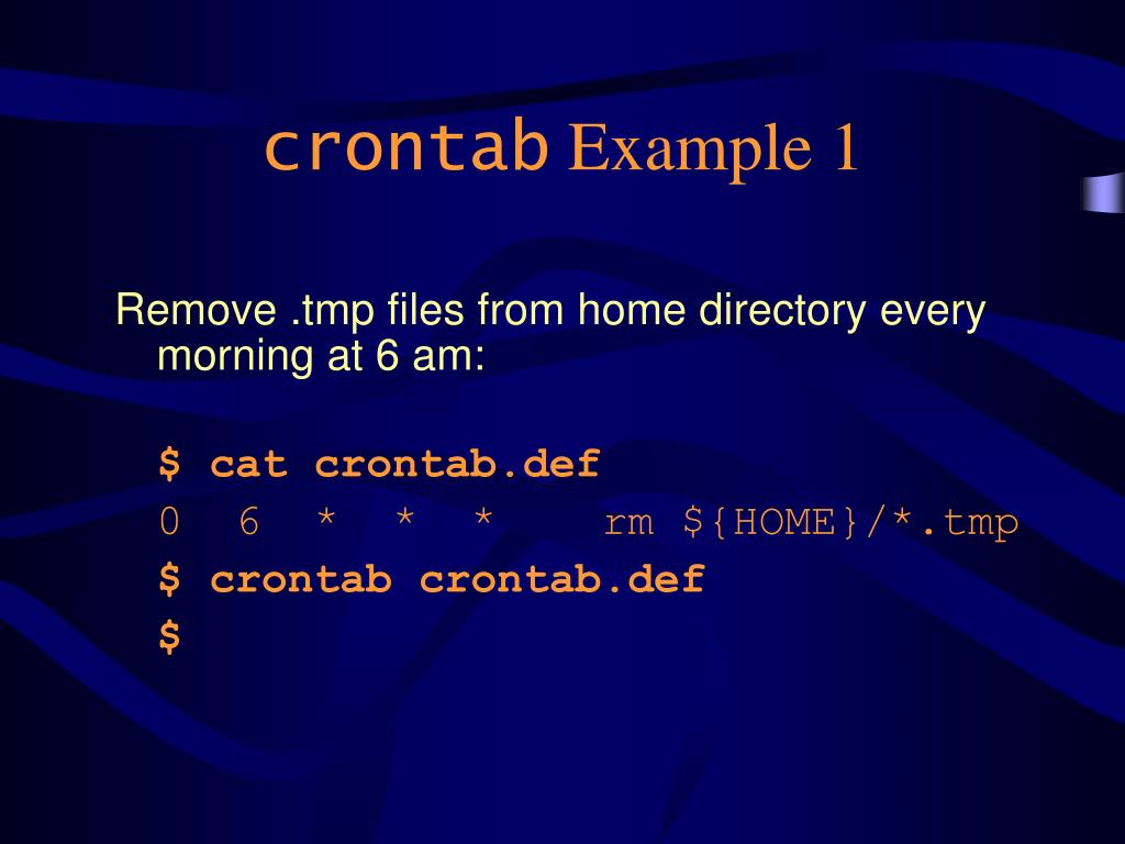 PPT More Unix Utilities ( find, diff/cmp, at/crontab, tr ) PowerPoint