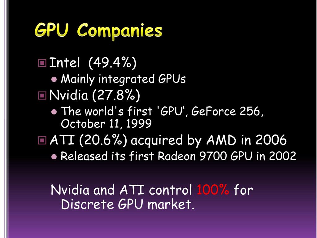 PPT Graphics Processing Units PowerPoint Presentation, free download