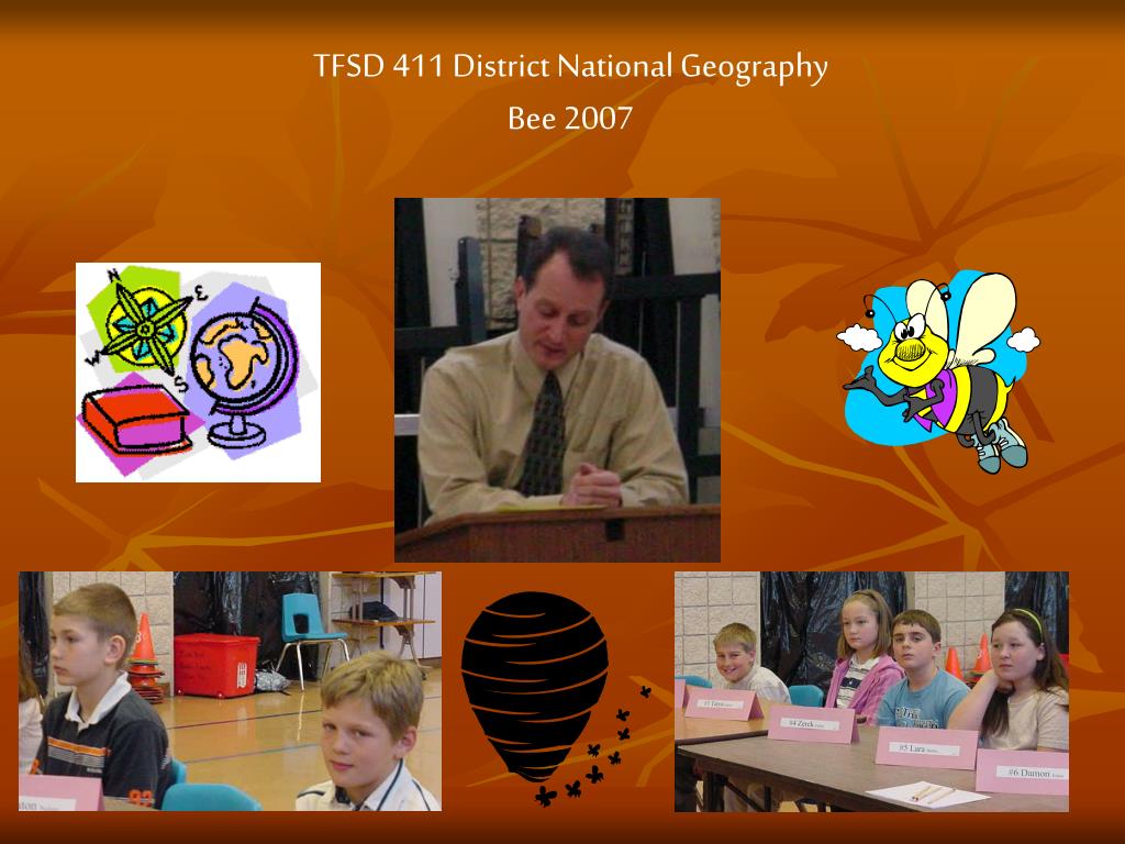 PPT TFSD 411 District National Geography Bee 2007 PowerPoint Presentation ID5322274