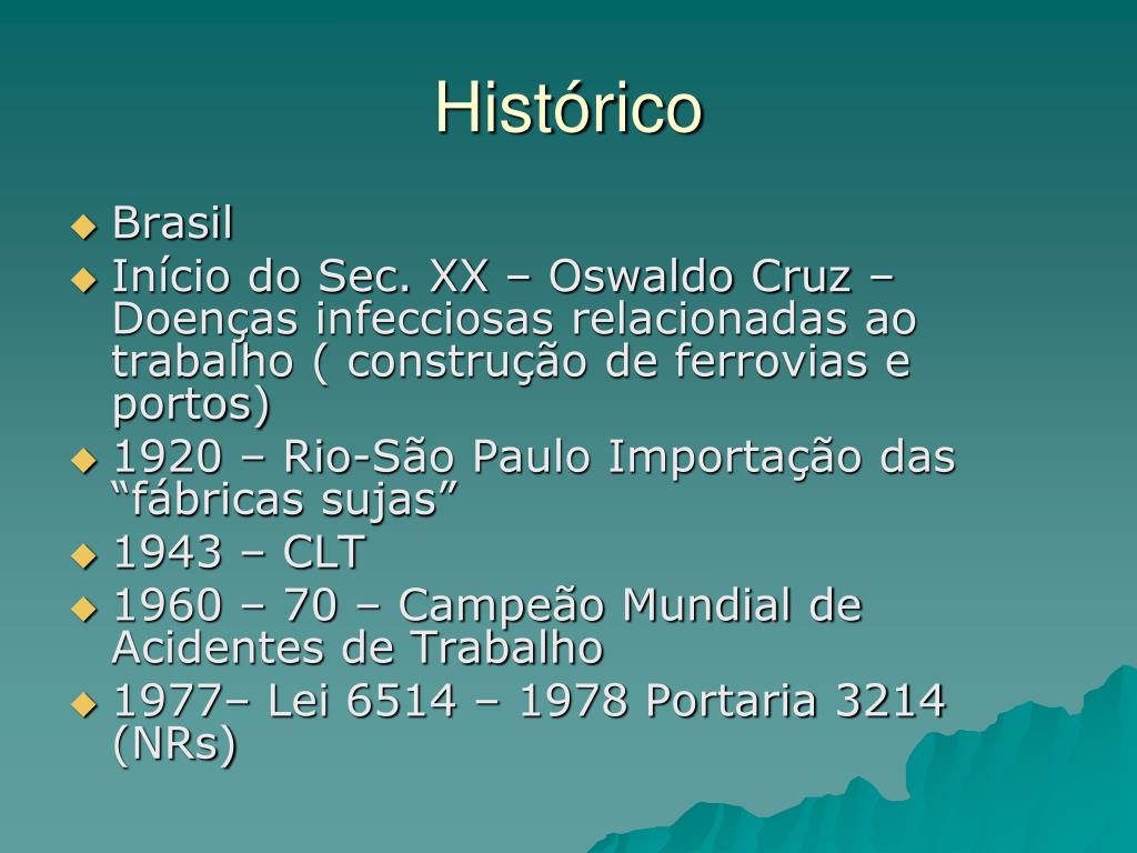 PPT Introdução à Higiene Ocupacional PowerPoint Presentation, free