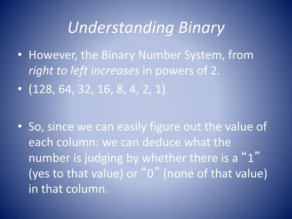 PPT Binary Numbers PowerPoint Presentation, free download ID5323311