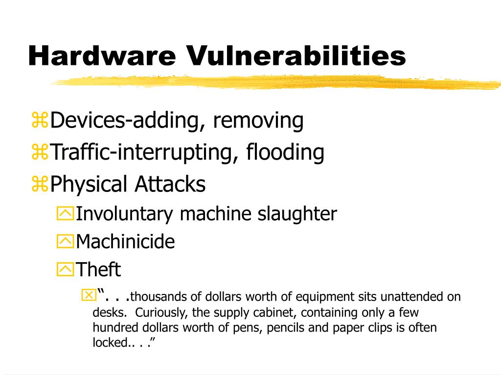 PPT Vulnerability Analysis PowerPoint Presentation, free download