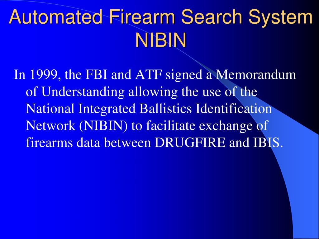 PPT Firearms Identification PowerPoint Presentation, free download