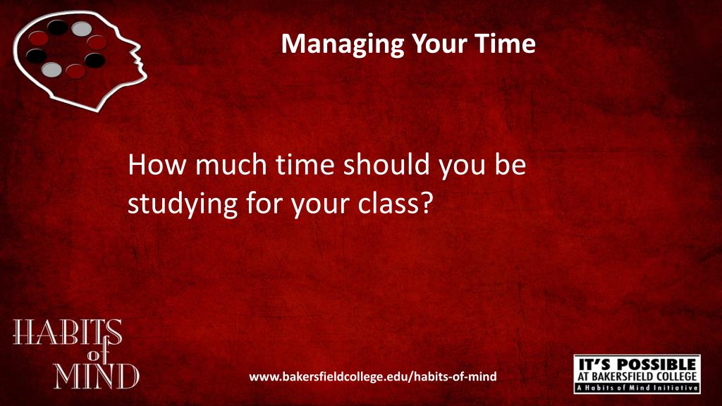 PPT Managing Your Time PowerPoint Presentation, free download ID