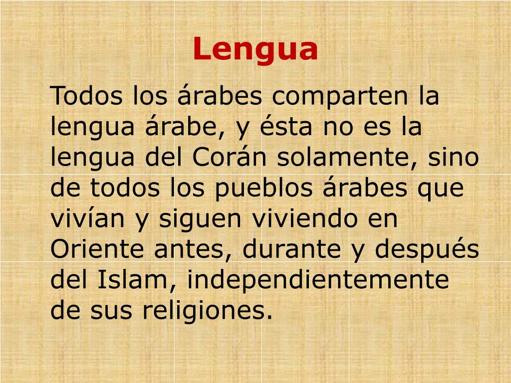 PPT Los Árabes PowerPoint Presentation, free download ID5326270