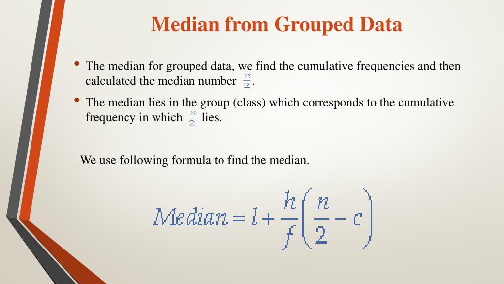 PPT MEDIAN OR QUANTILES PowerPoint Presentation, free download ID