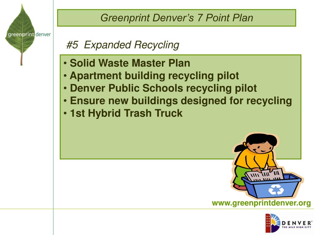 PPT Greenprint Denver Mayor John Hickenlooper’s Sustainable