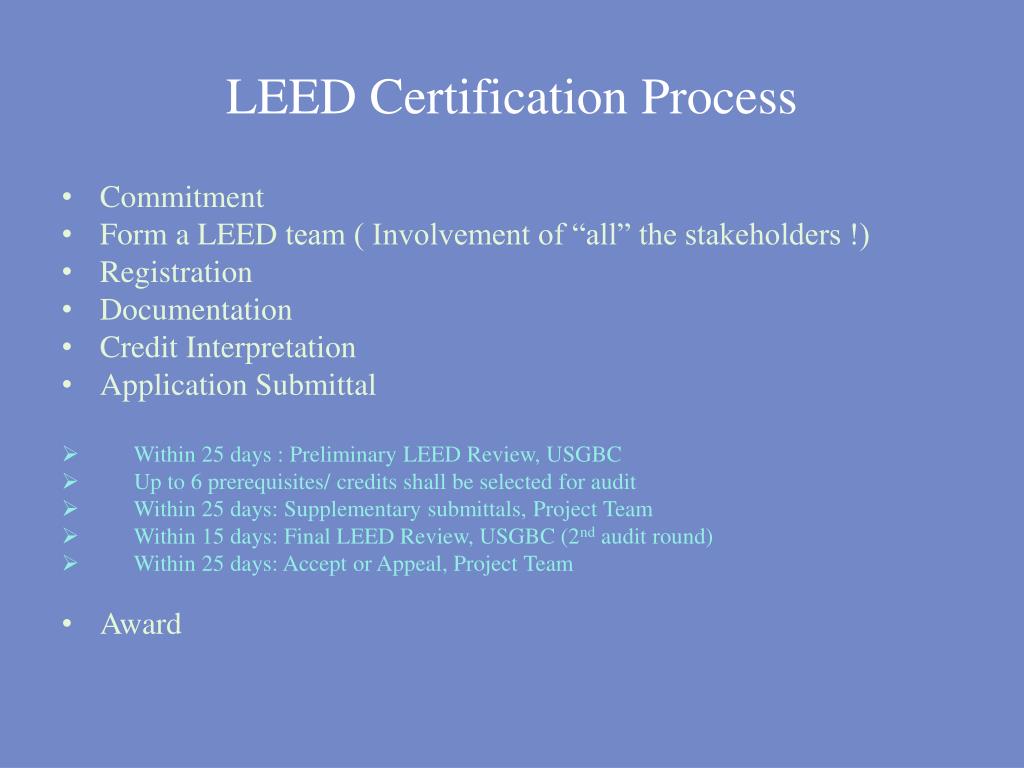 PPT Skill Session LEED Certification PowerPoint Presentation, free