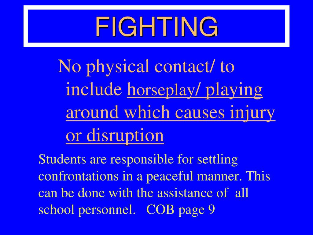 PPT CODE OF BEHAVIOR PRINCE WILLIAM COUNTY PUBLIC SCHOOLS PowerPoint Presentation ID5330786
