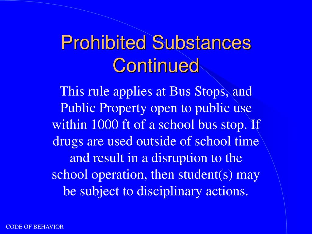 PPT CODE OF BEHAVIOR PRINCE WILLIAM COUNTY PUBLIC SCHOOLS PowerPoint Presentation ID5330786