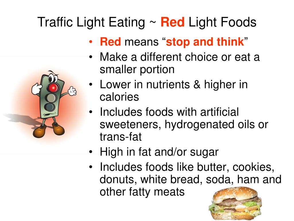 PPT Traffic Light Eating PowerPoint Presentation, free download ID