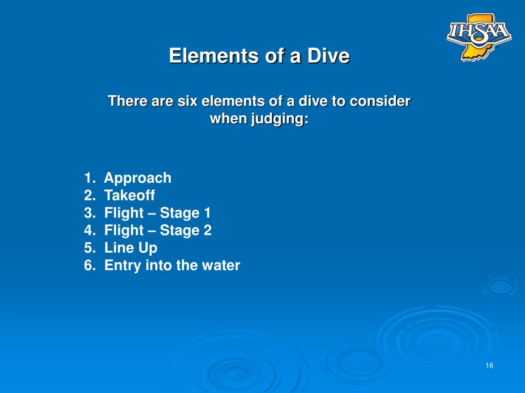 PPT Judging High School Diving Best Practices PowerPoint Presentation ID5334049