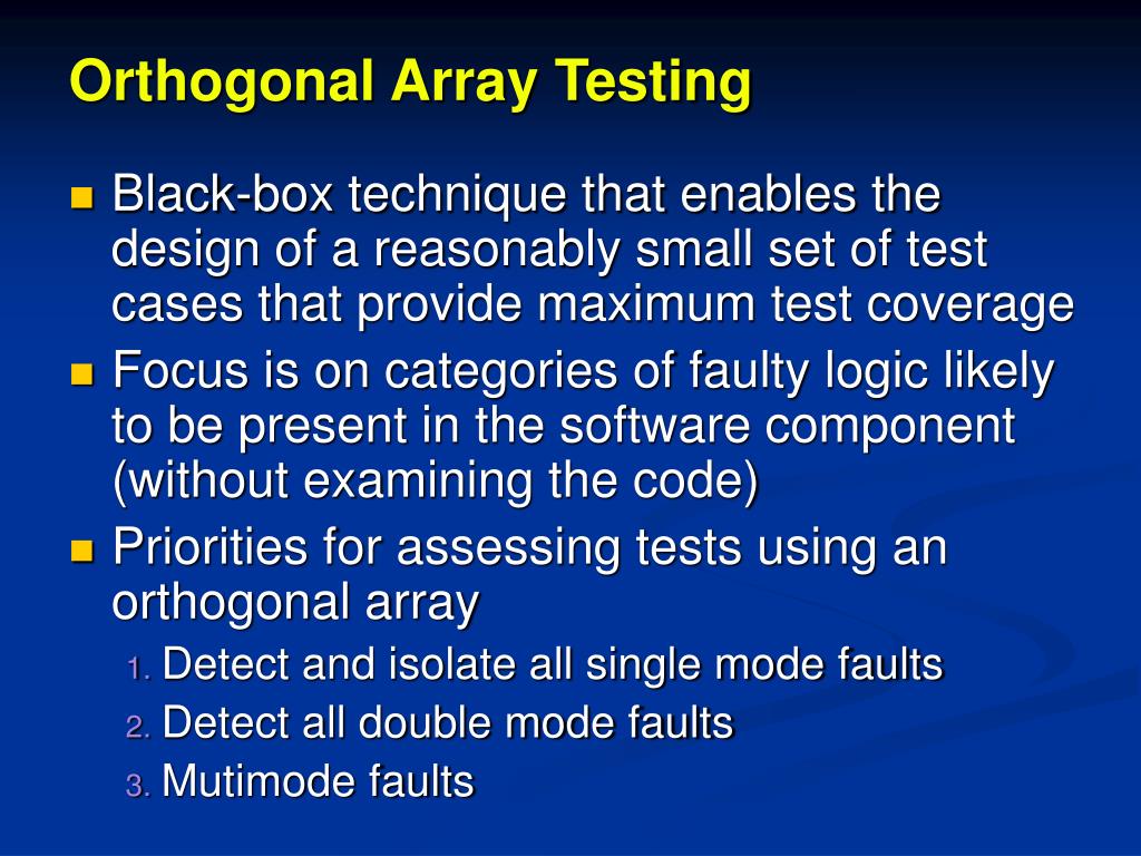 PPT Lecture 12 Software Testing Techniques & Software Testing