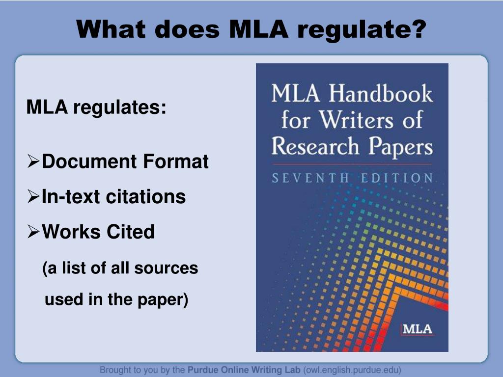 PPT MLA 2009 Formatting and Style Guide PowerPoint Presentation, free