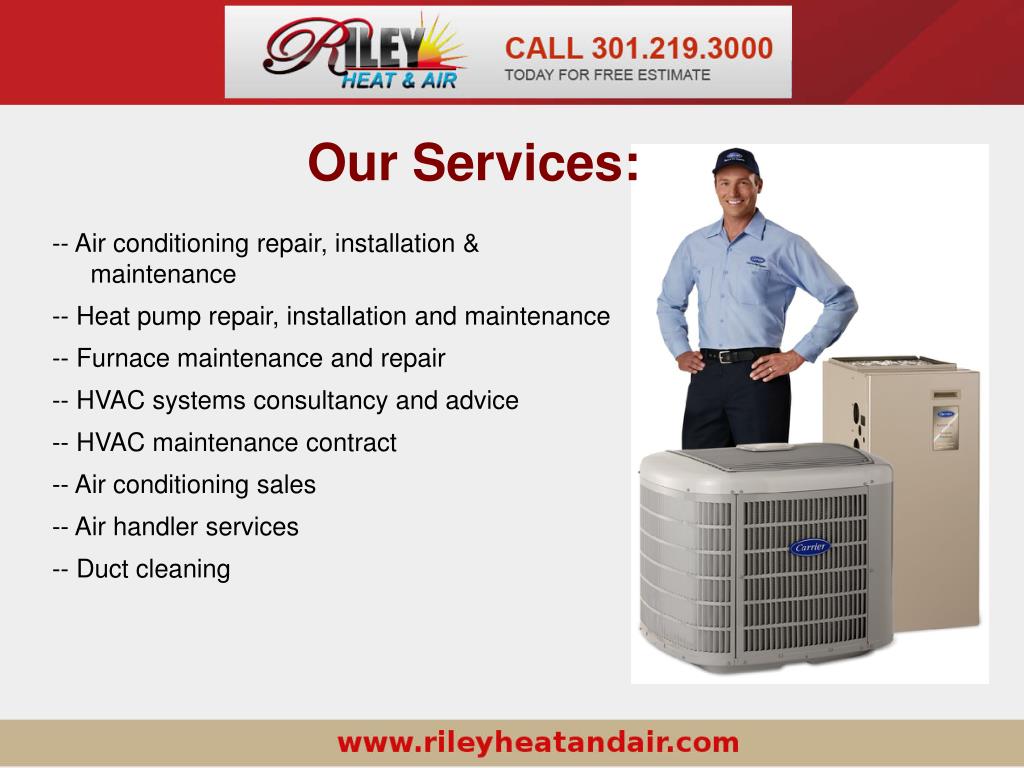 PPT HVAC Contractors Washington DC PowerPoint