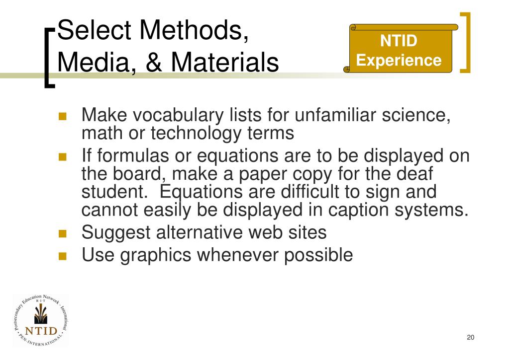 PPT Instructional Development The ASSURE Model PowerPoint