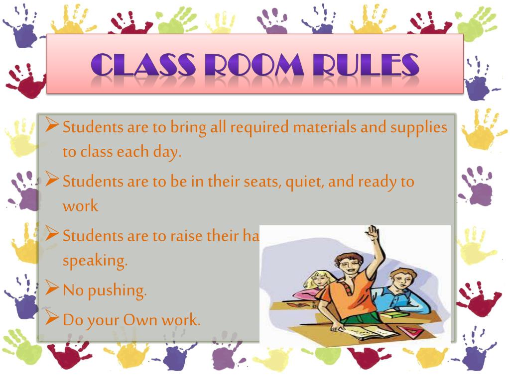 PPT Classroom Rules and Procedures PowerPoint Presentation, free