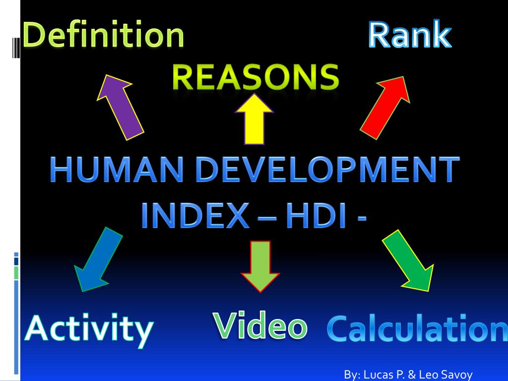 PPT HUMAN DEVELOPMENT INDEX HDI PowerPoint Presentation, free