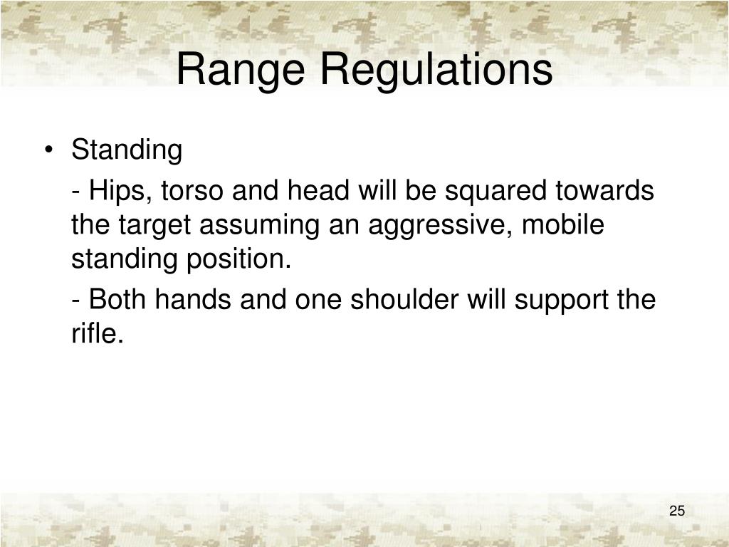 PPT EXECUTE MARINE CORPS COMBAT MARKSMANSHIP PROGRAM (MCCMP) TABLE 4 ADVANCED RIFLE