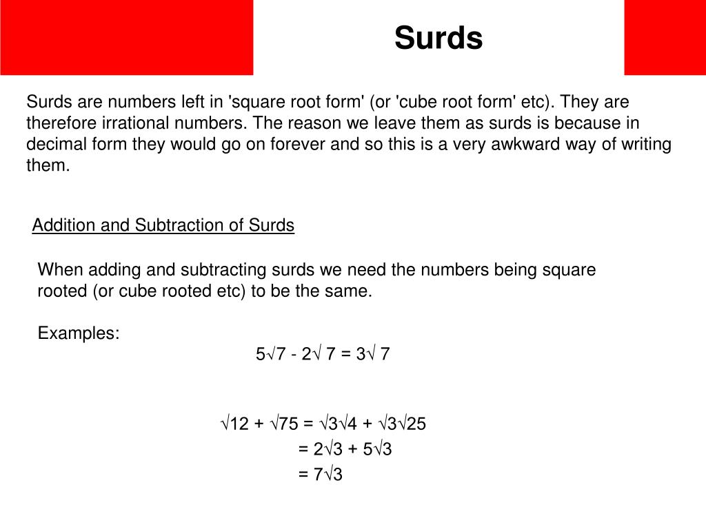 PPT Rational and Irrational Numbers PowerPoint Presentation, free