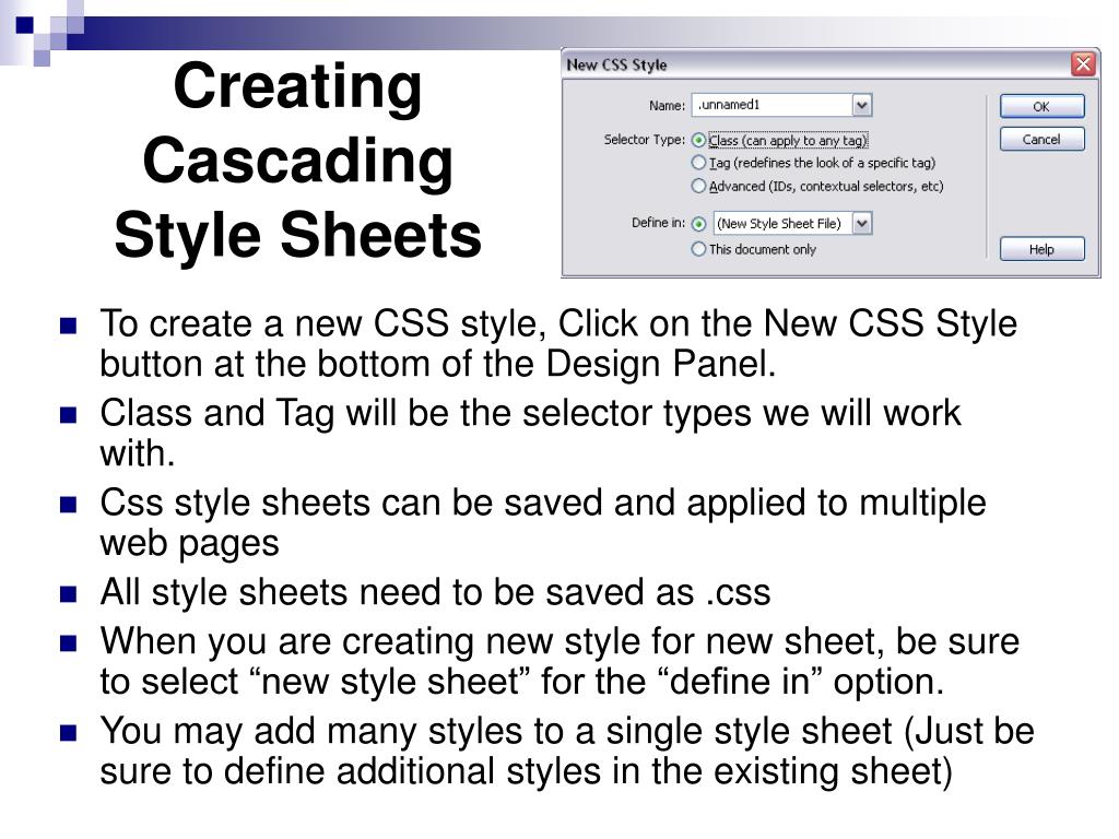 PPT Cascading Style Sheets Chapter 6 PowerPoint Presentation, free