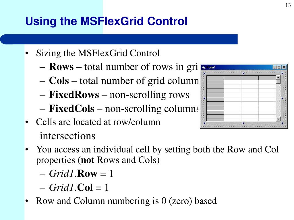 PPT Visual Basic Programming II Lecture 4 PowerPoint Presentation