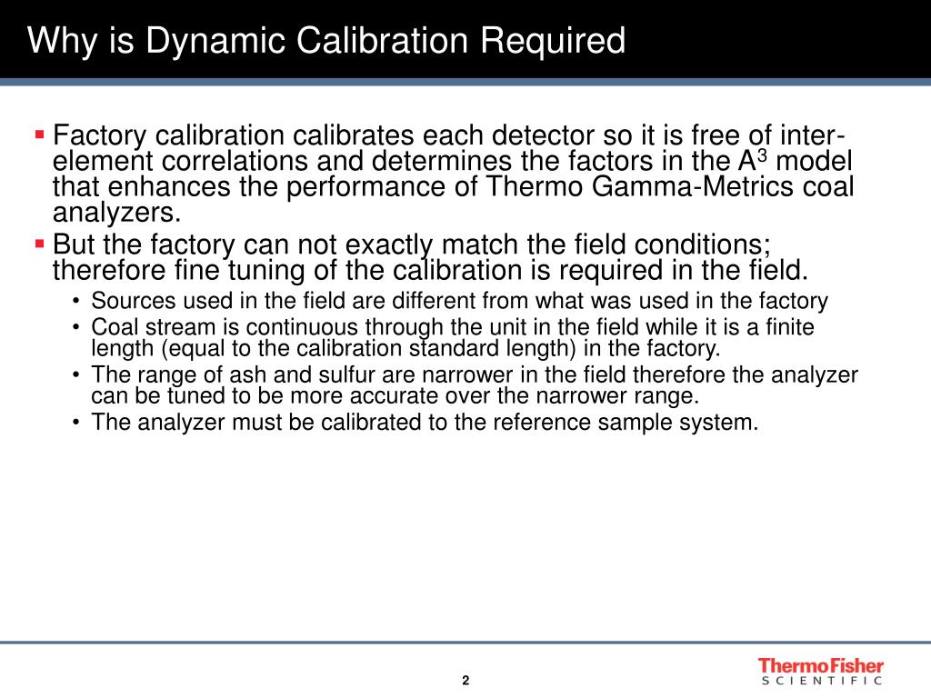 PPT Dynamic Calibration and Validation Testing PowerPoint