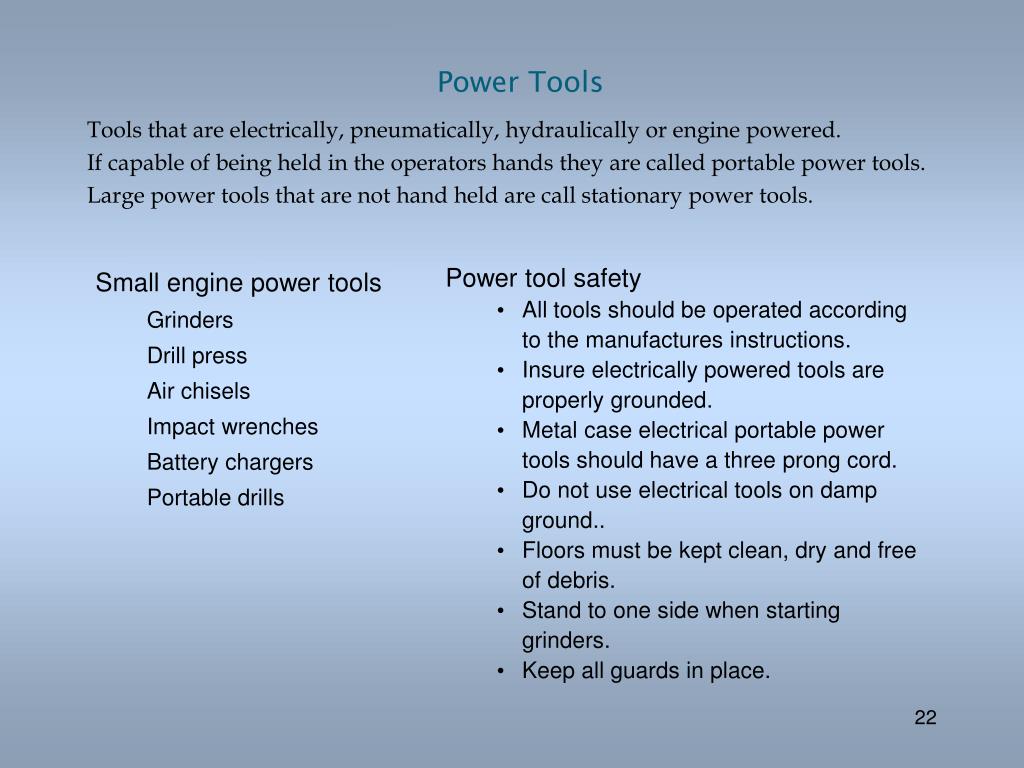 PPT Safety & Tools (Ch 2) PowerPoint Presentation, free download ID