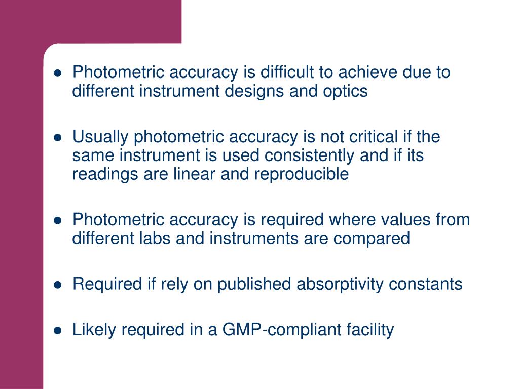 PPT SPECTROPHOTOMETRY IN BIOTECHNOLOGY PowerPoint Presentation, free