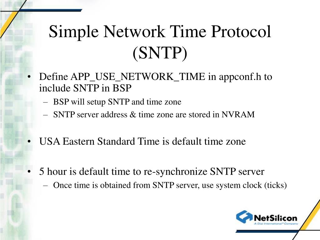 PPT SNTP Simple Network Time Protocol PowerPoint Presentation, free