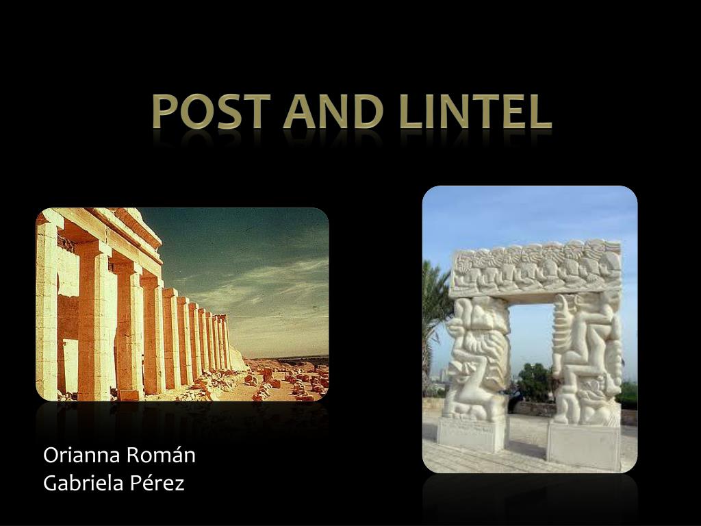 PPT Post and lintel PowerPoint Presentation, free download ID5351305
