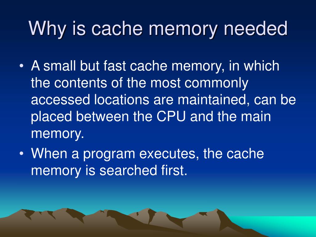 PPT Cache memory PowerPoint Presentation, free download ID5354000