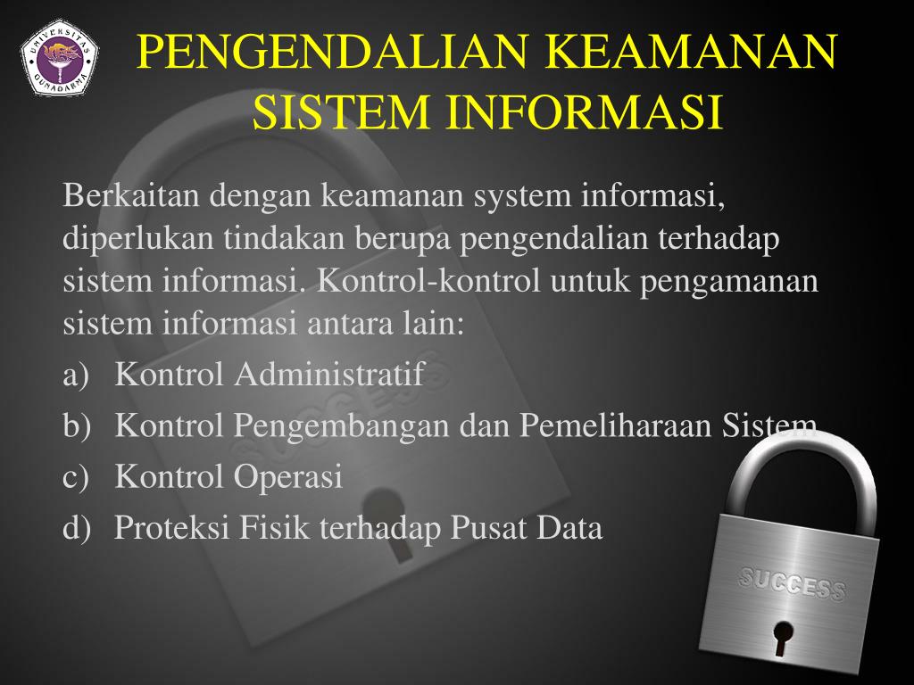 PPT Keamanan Sistem Informasi PowerPoint Presentation, free download