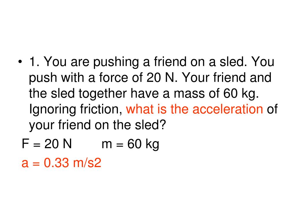 PPT Unbalanced Forces and Motion PowerPoint Presentation, free