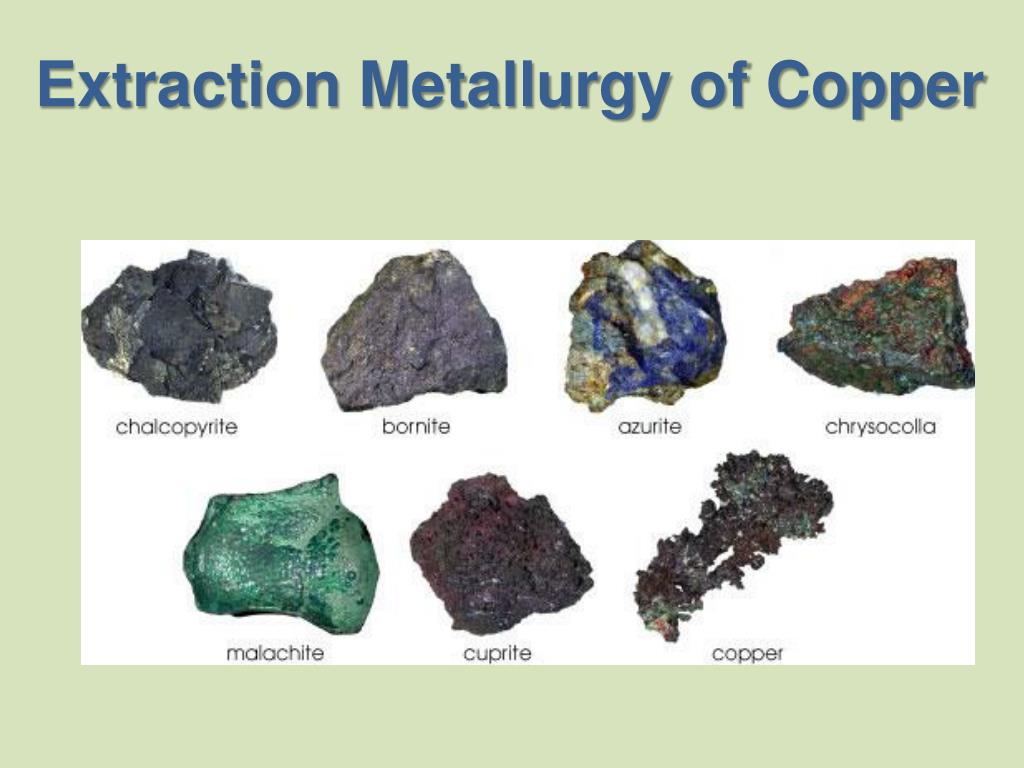 PPT Extraction Metallurgy of Copper PowerPoint Presentation, free