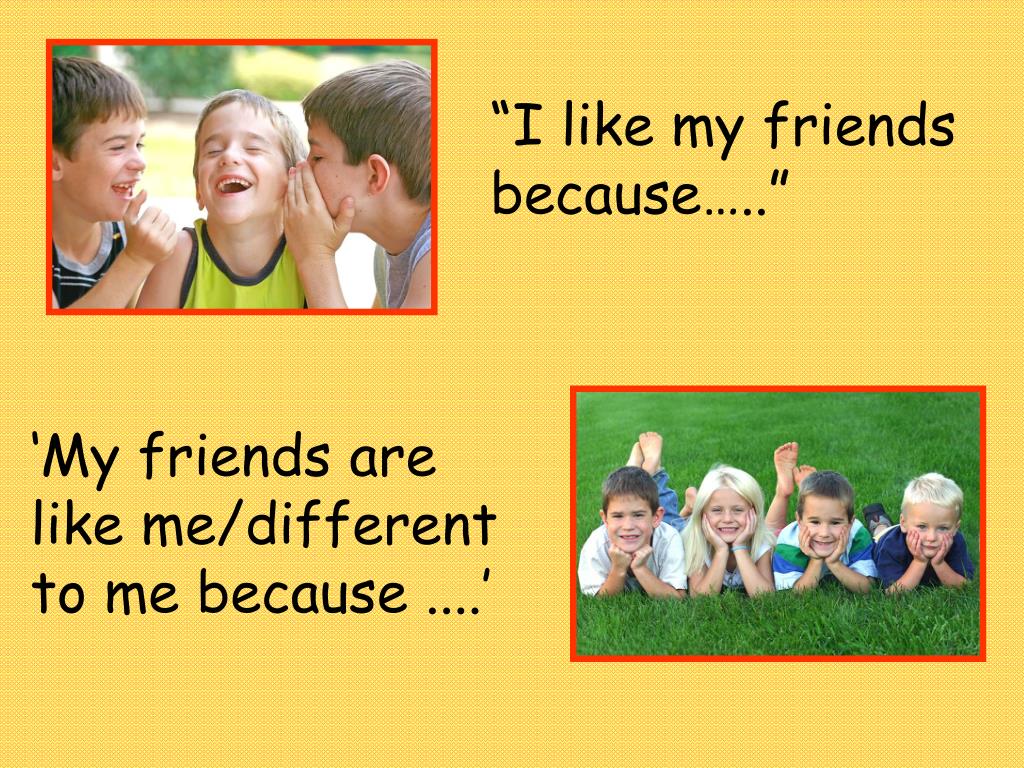 PPT What does being a good friend mean to me? PowerPoint Presentation