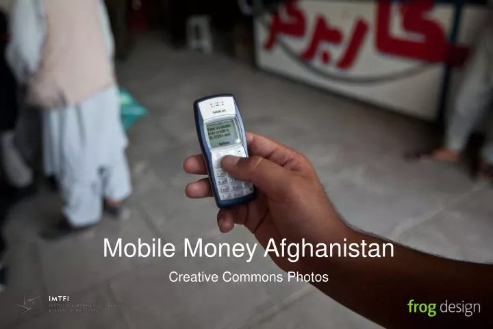 PPT Mobile Money Afghanistan Creative Commons Photos PowerPoint