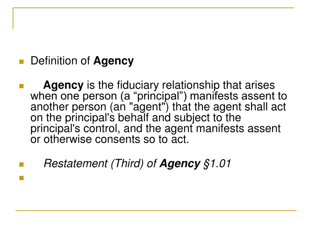 PPT Agency Law PowerPoint Presentation, free download ID5356232