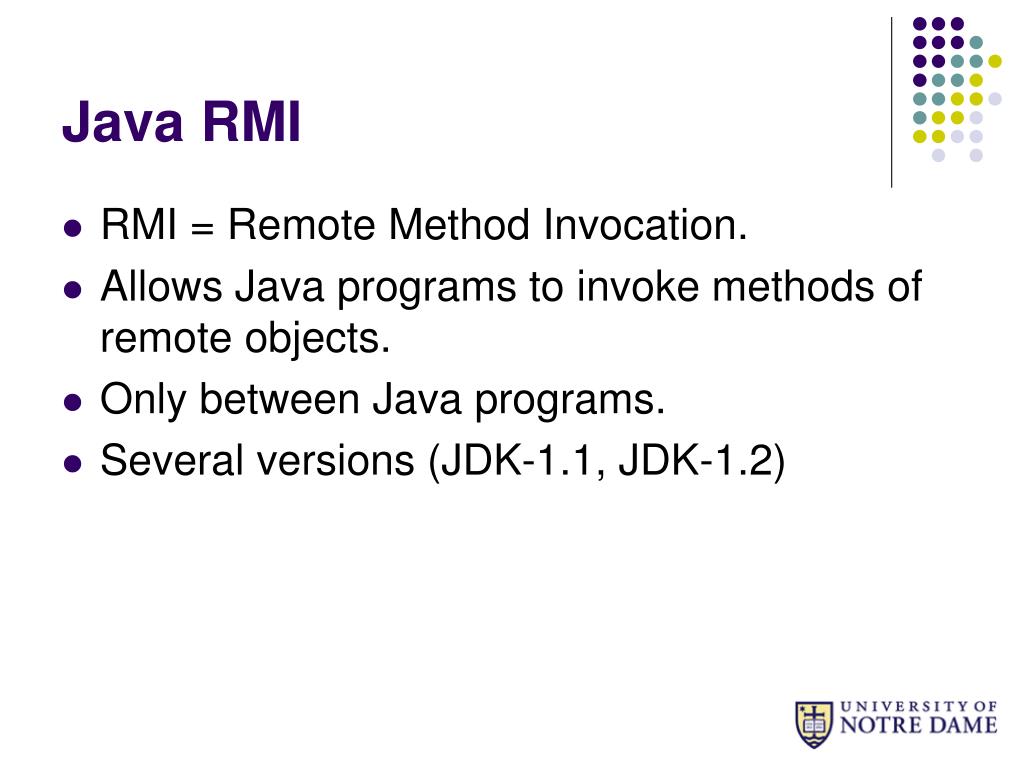 PPT Java RMI PowerPoint Presentation, free download ID5356806