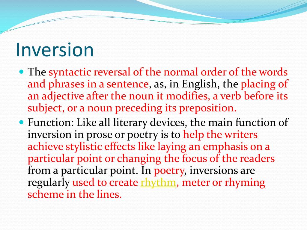 PPT Poetic Devices PowerPoint Presentation, free download ID5358487