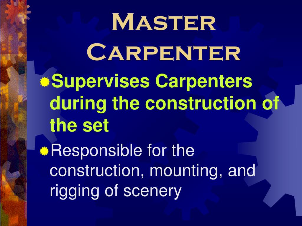 PPT Who’s Who In The Theatre PowerPoint Presentation, free download