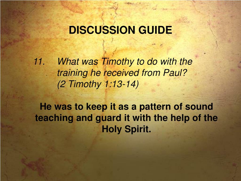 PPT The Gospel as Treasure 2 Timothy 1818 PowerPoint Presentation