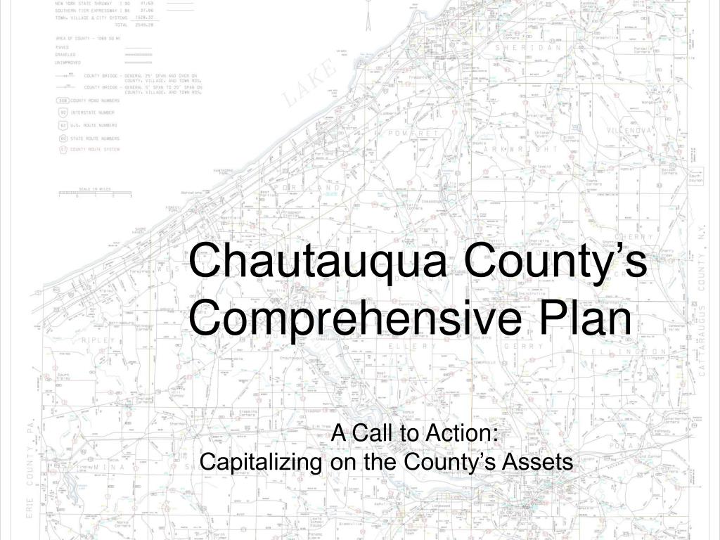 PPT Chautauqua County’s Comprehensive Plan PowerPoint Presentation