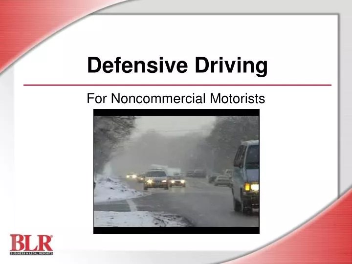 PPT Defensive Driving PowerPoint Presentation, free download ID5364607