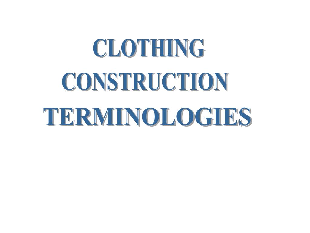 PPT CLOTHING PowerPoint Presentation, free download ID5364852