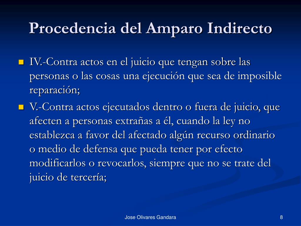 Diferencias Entre El Juicio De Amparo Indirecto Y El Juicio De Amparo